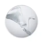 Mystery, Dinner Plate M - White