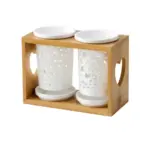 Woody, Cutlery Holder Sunflower