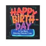 Emma5, Greeting Card Happiest of Birthday (Amazing)