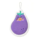 VegeBuddies, Hand Towel - Brinjal